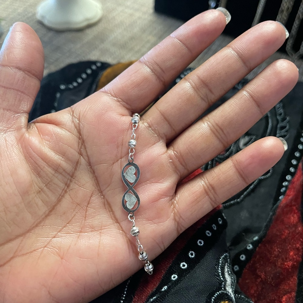infinity hearts bracelet